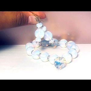 Fairytale earring and bracelet set